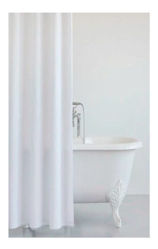 Imagen 2 de 3 de Protector Cortina De Baño Pvc Grueso Antihongos 180x180