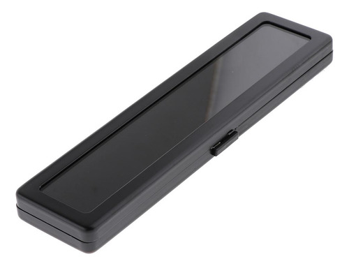Vitrina De Joyas De Cristal Con Piedras Con Cierre 5,4 Negro