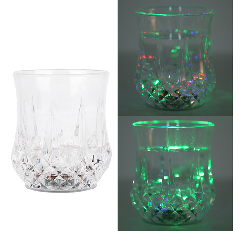Copa Con Sensor, Taza Parpadeante, Para Home Bar, 3.4 X 2.8