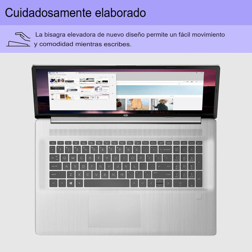 Portátil HP Full HD Intel N200 de 17,3 pulgadas, 4 GB, 128 GB Windows 11 Home - Excelente (Reacondicionado)