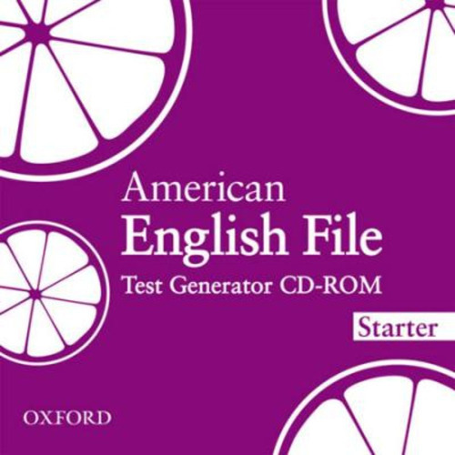 American English File  Starter_test Generator Cd-rom # / Oxe