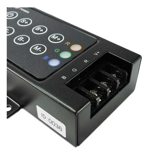 Dimmer Controlador 12v-24v Rgb + Control Rf 8 Botones 12a