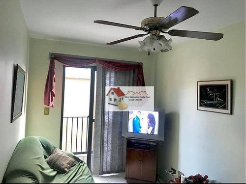 Imagem 6 de 12 de Apartamento À Venda, 92 M² Por R$ 350.000,00 - Boqueirão - Praia Grande/sp - Ap0721