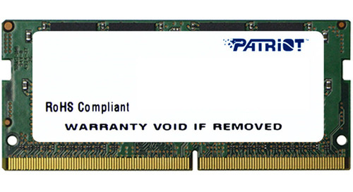 Patriot Signature Line 8gb Ddr4 Dr 2400 Mhz Cl17 So-dimm Mem