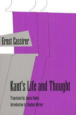 Libro Kants Life And Thought - Ernst Cassirer