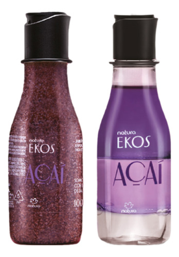 Kit Mini Spa Ekos Acai De Natura