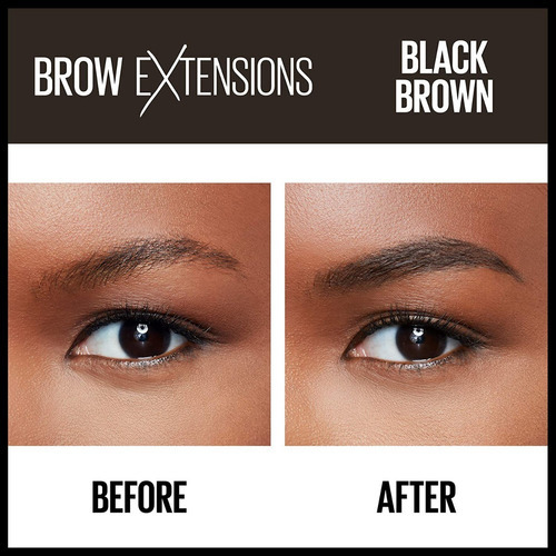 Maybelline Lápiz De Cejas En Pomada Brow Extensions Color 262 Black Brown