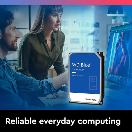 Disco Rígido Interno Western Digital 6tb Wd Blue Pc Hdd