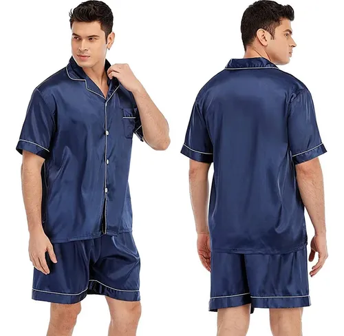 Pijamas Seda Para Hombre | Pijamas Cómodos