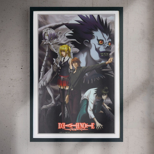 Cuadro 60x40 Anime - Deathnote - Dark