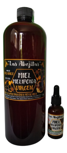 Miel Melipona  Virgen  De Scaptotrigona Mexicana 1 Litro 