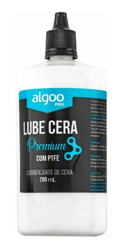 Lubrificante Óleo Cera Corrente Bike Algoo Lube 200ml