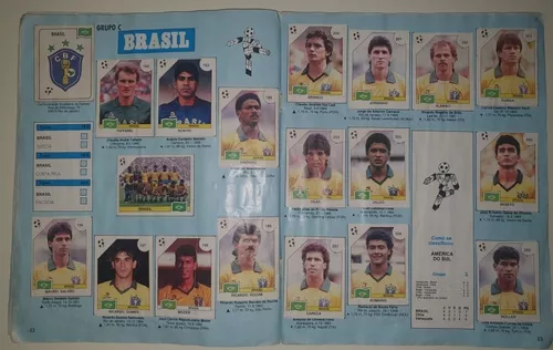 Álbum de Figurinhas - BRASIL CAMPEÃO MUNDIAL DE FUTEBOL