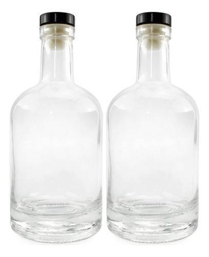 Cornucopia - Botellas De Licor De 12 Oz (paquete De 2); Bote