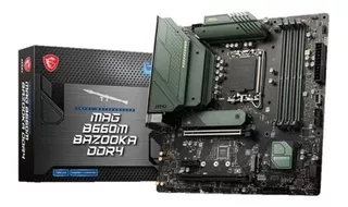 Motherboard Msi B660m Intel 1700 12va Ddr4 Micro Atx