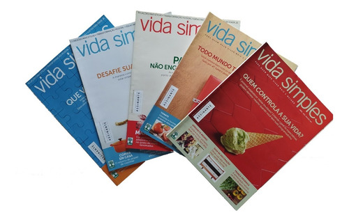 Revista Vida Simples (lote 5 Edições)