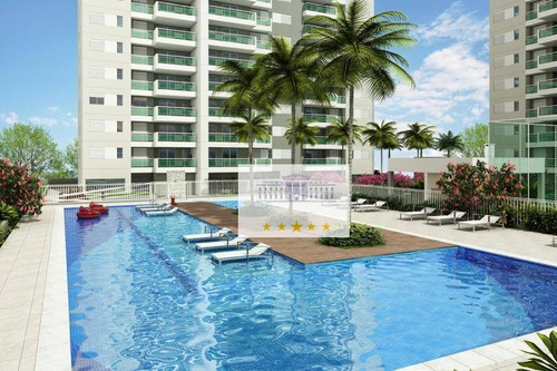 Imagem 13 de 23 de Apartamento Com 3 Dormitórios À Venda, 98,29 M², Lazer Completo - Parque Das Paineiras - Birigüi/sp - Ap1051