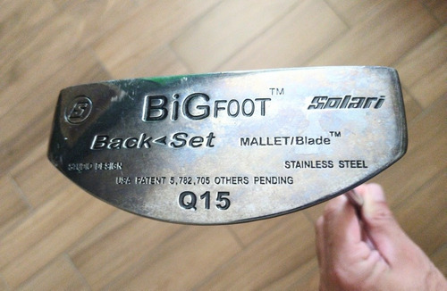 Putter De Golf Bigfoot Solari Back Set  Q15 