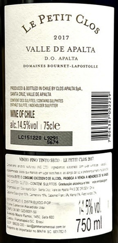 Vinho Chileno Le Petit Clos Vv 4,3 | Kit Com 12 Grfs Oferta