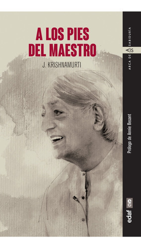 A Los Pies Del Maestro, De Jiddu Krishnamurti. Editorial Edaf, Tapa Blanda, Edición 1 En Español