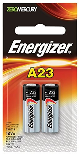 Baterías Alcalinas Energizer Zero Mercury A23 2 Ea