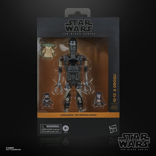 Star Wars Black Series Grogu & Ig-12 Pack O Set Mandalorian