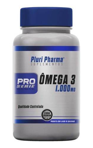 Omega 3 Pluri Pharma 100 Caps 1gr *en Montevideo *099111606