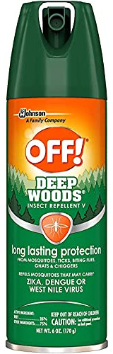 Repelente De Plagas - Off Deep Woods Repelente De Insectos E