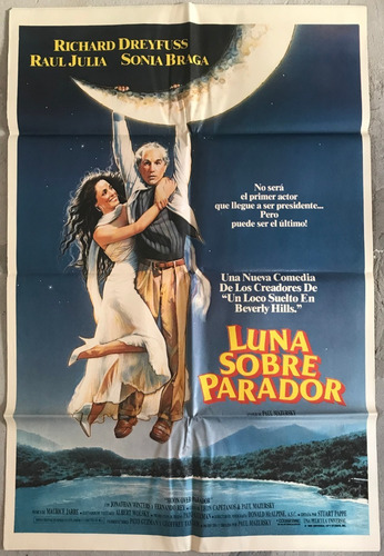 Afiche De Cine Pelicula Luna Sobre Parador Dreyfuss