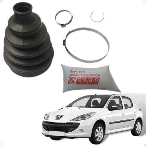 Kit Coifa Junta Homocinetica Peugeot 207 08/14