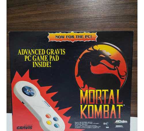 Mortal Kombat Big Box - Gamepad Gravis (pc - Msdos)