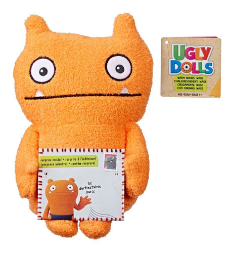 Ugly Dolls Warm Wishes Wage, Peluche De Felpa 20cm Hasbro