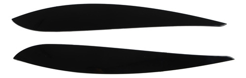 2 Fundas Para Faros Delanteros Con Borde Brillante Para Faro