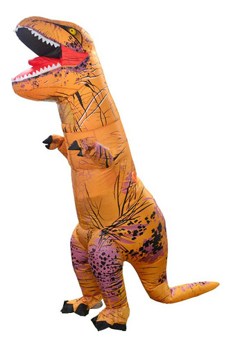 Traje Inflable De T-rex Para Niños, Disfraz De Dinosaurio Pa