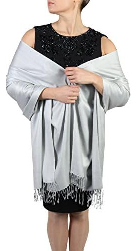 Pashmina Bufanda Envuelta Chal Estola Para Mujer - Bufandas
