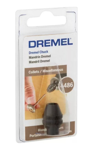 Mandril Dremel Autoajustable 4486 De 0,8 A 3,2 Mm 2615004486