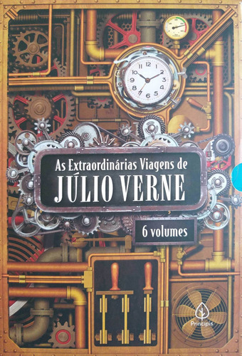 Imagem 2 de 7 de Box 6 Livros As Extraordinárias Viagens De Júlio Verne