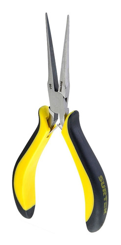 Mini Pinza Punta Aguja Para Electrónica 5-7/8'' Surtek®