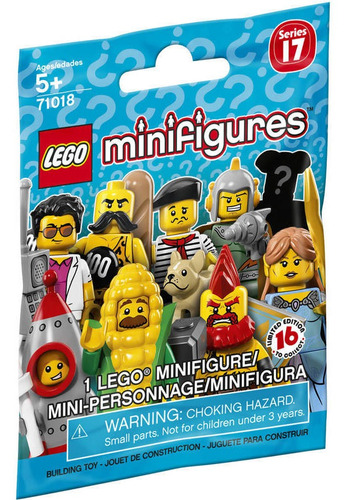 Minifigura (unidad) Lego Serie 17 Al Azar