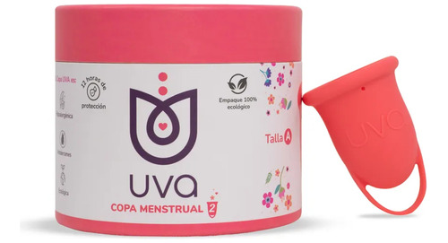 Copa Menstrual Uva 2 Talla A Salmon