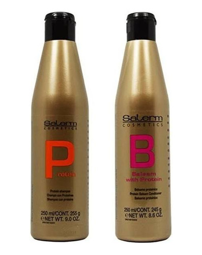 Combo Kit Salerm Protein Shampoo Y Bals - mL a $150