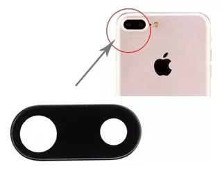 Repuesto Vidrio Camara Lente Para iPhone 7 Plus. 8 Plus