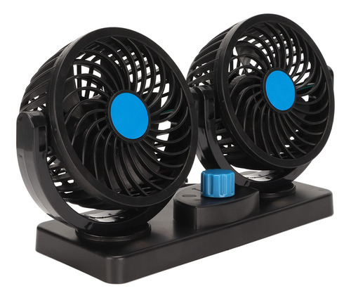 Ventilador Auto Doble Cabeza Refrigeracion Usb Portatil Aire