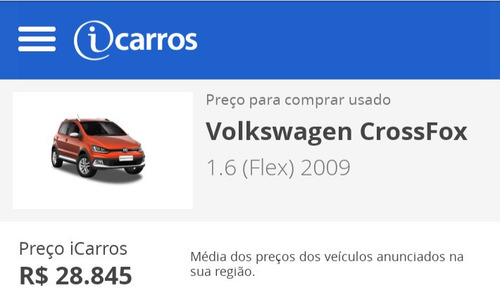 Imagem 1 de 12 de Volkswagen Crossfox 2009 1.6 Vht Total Flex 5p
