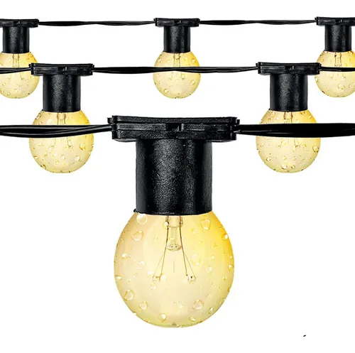comprar Varal De Luz Cordão Iluminação Festão 10m\u002F50cm C\u002Flâmp. Clara