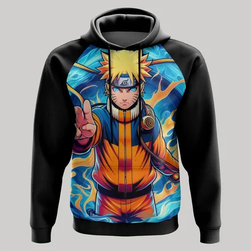 Blusa De Frio Naruto Anime Tamanhos - Infantil E Adulto | Frete grátis
