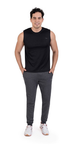 Imagen 5 de 6 de Pants Deportivo Básico Para Hombre - Felpa - Everlast