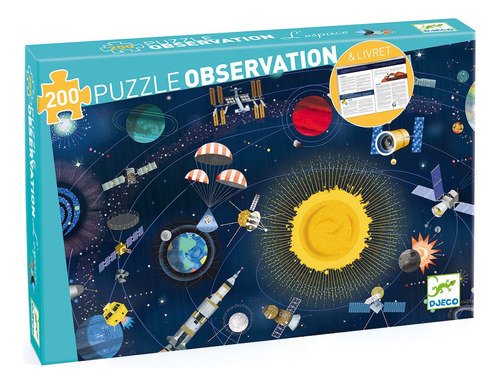 Puzzle Observation - 200 Piezas - Djeco -
