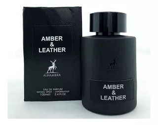 Perfume Amber & Leather Maison Alhambra Lattafa 100 Ml Edp