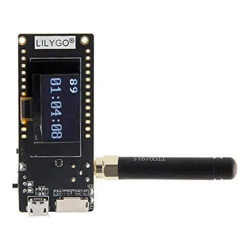 Placa De Desarrollo Lilygo Lora32, 915 Mhz, Esp32, Oled, 0.9